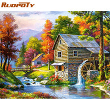 Load image into Gallery viewer, RUOPOTY Frame 60x75cm Landscape Diy Painting By Numbers Kit Rural Paint By Numbers Unique Gift For Living Room Home Decor Arts
