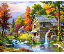 Load image into Gallery viewer, RUOPOTY Frame 60x75cm Landscape Diy Painting By Numbers Kit Rural Paint By Numbers Unique Gift For Living Room Home Decor Arts
