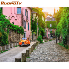 Load image into Gallery viewer, RUOPOTY Frame 60x75cm Landscape Diy Painting By Numbers Kit Rural Paint By Numbers Unique Gift For Living Room Home Decor Arts
