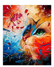 Load image into Gallery viewer, Cat Paint By Numbers For Adults DIY
