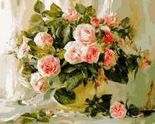 Load image into Gallery viewer, paint by number flowers,painting pictures by numbers,paint number paintings
