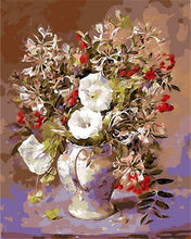 Load image into Gallery viewer, paint by number flowers,painting pictures by numbers,paint number paintings
