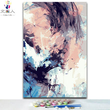 Load image into Gallery viewer, diy coloring painting by numbers abstract modern Simple scenery pictures paint by numbers with colors for adults diy frame
