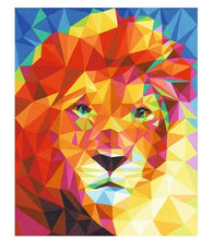 Load image into Gallery viewer, CHENISTORY Pre-Framed Lion DIY Painting By Numbers Animal Modern Wall Art Picture Acrylic Paint On Canvas For Home Decor Artwork
